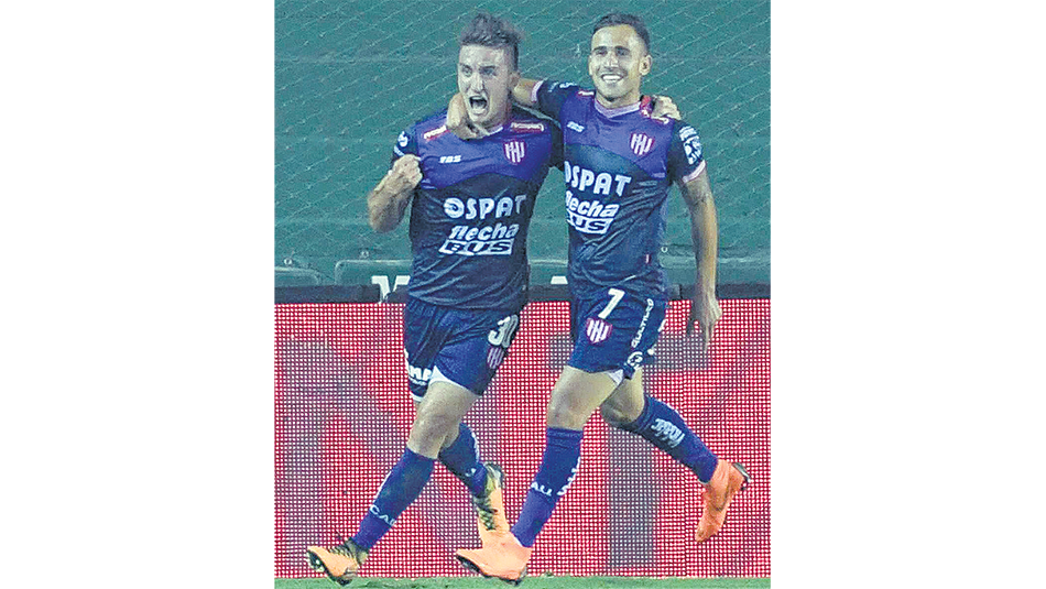 Pittón y Fragapane, los goleadores.