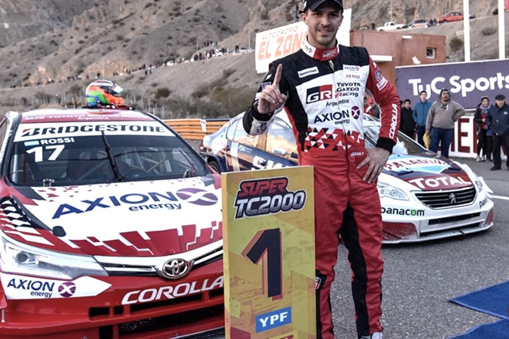 Rossi, cuando se impuso el año pasado en San Juan.