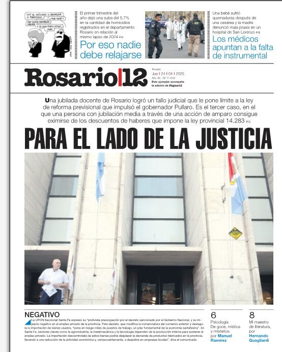 PARA EL LADO DE LA JUSTICIA - 23/04/2025