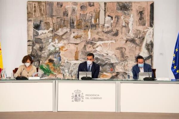 El presidente de España Pedro Sánchez recomendó a los españoles quedarse en sus casas.