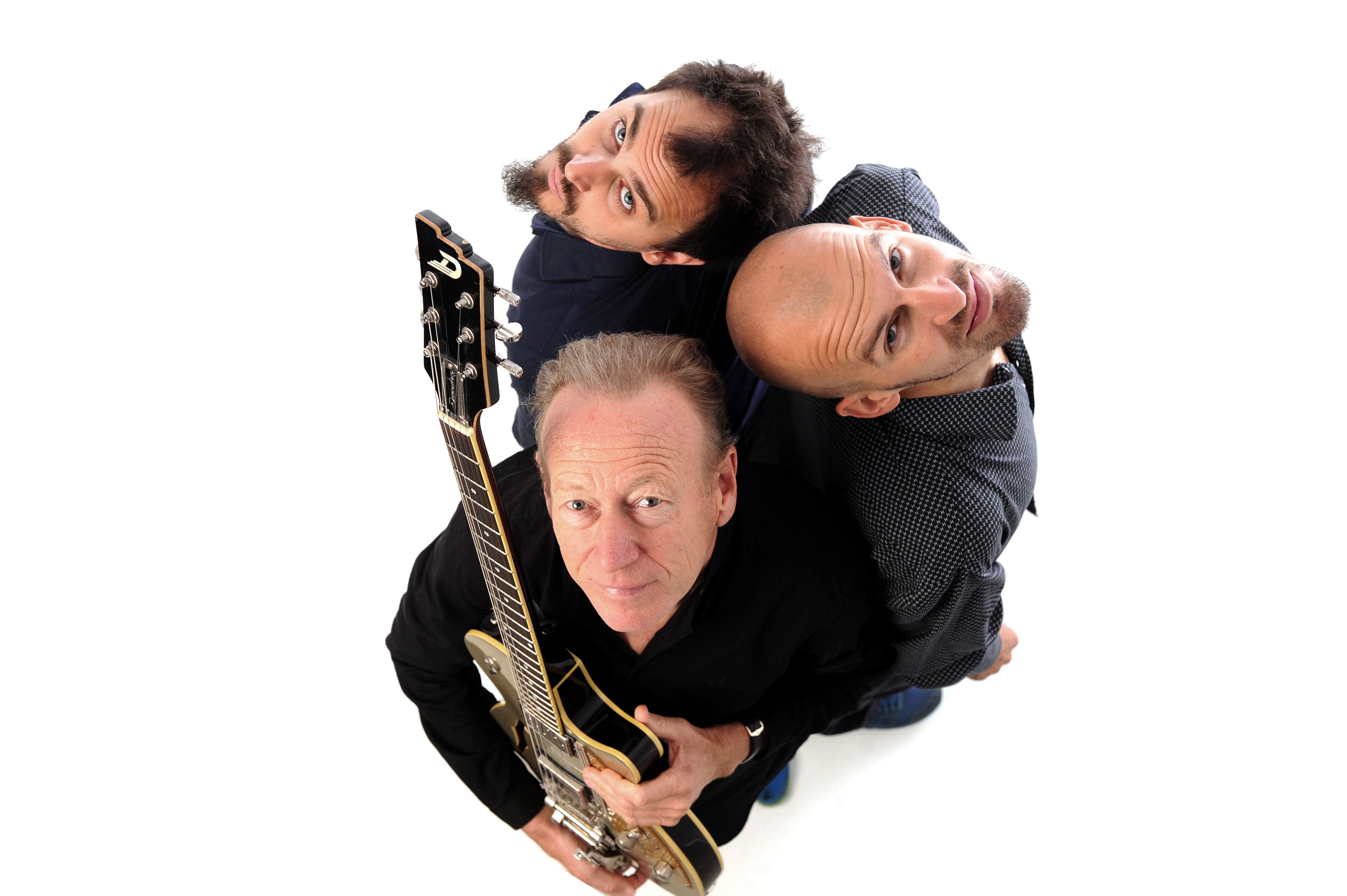 Franco Fontanarrosa, Lukas Mantel y Christy Doran.