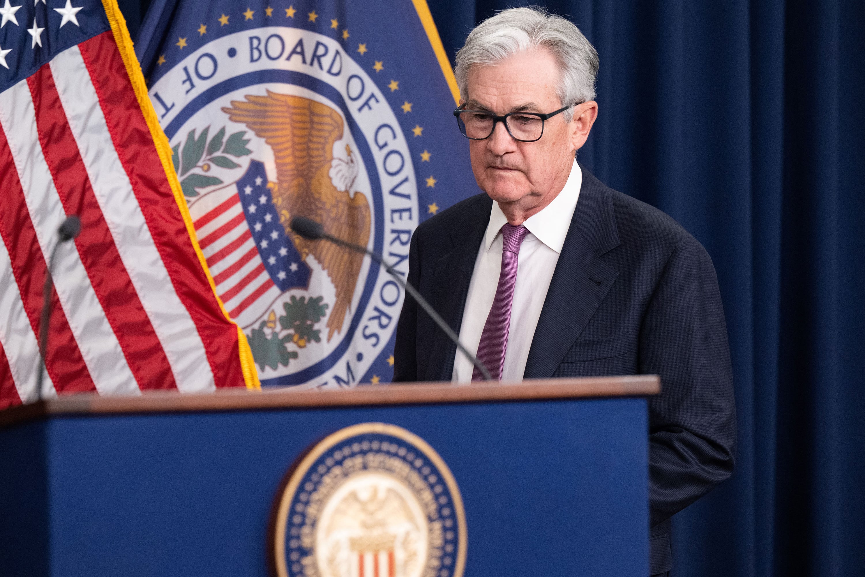 Jerome Powell, presidente de la Reserva Federal (Fed) de Estados Unidos.