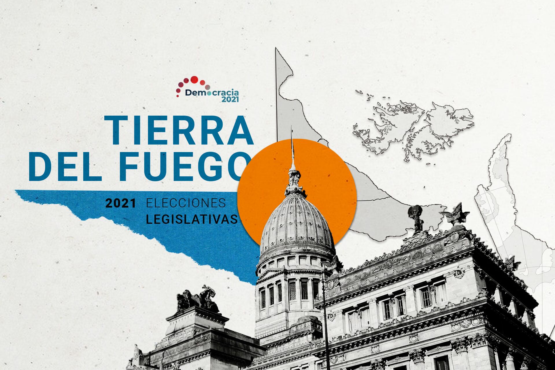 Los resultados de las elecciones 2021 en provincia de Tierra del Fuego definen la representación del distrito en el Congreso.