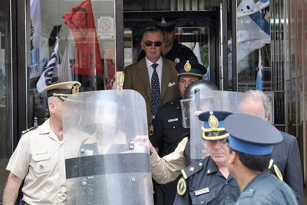 Vicente Massot, exdueño y director de La Nueva Provincia. 