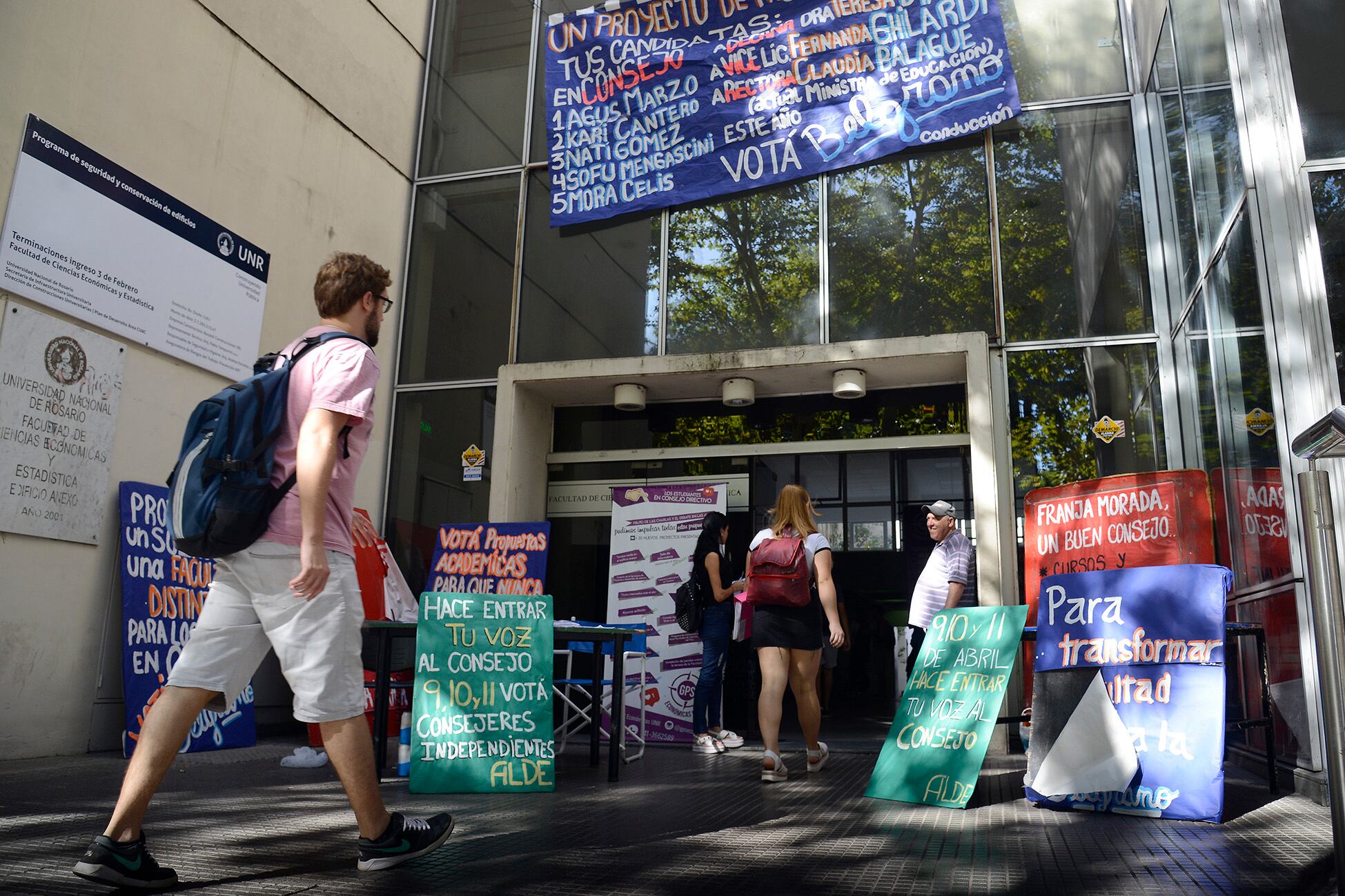 El 9, 10 y 11 habrá comicios en centros de estudiantes.