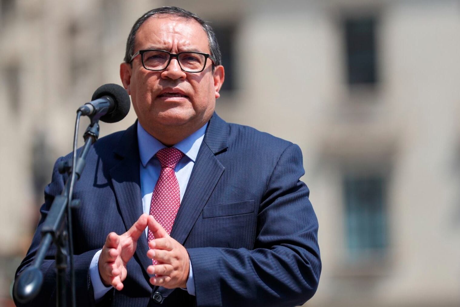 Alberto Otárola, jefe de gabinete.