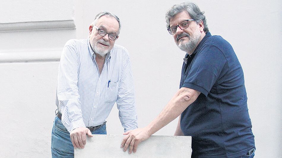Mempo Giardinelli y Pedro Peretti, autores de La Argentina agropecuaria. Veinte propuestas para atacar el problema del latifundio.