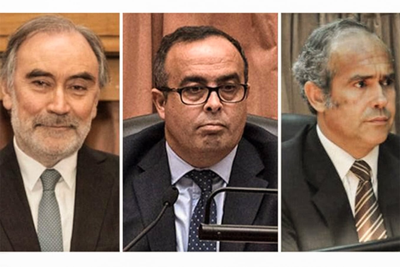 Leopoldo Bruglia, Pablo Bertuzzi y Germán Castelli.