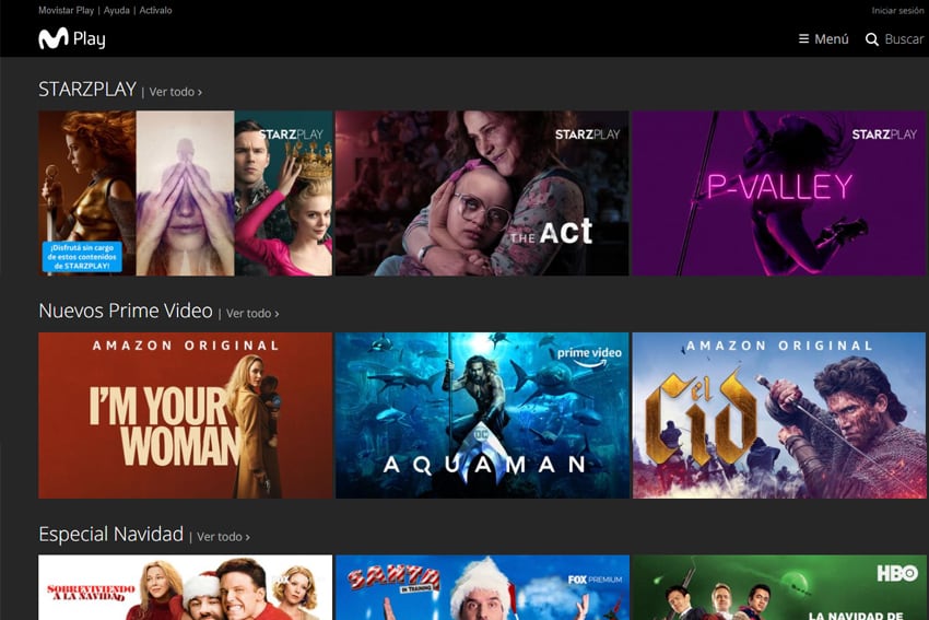Movistar Play ahora incluye el contenido premium de Starzplay