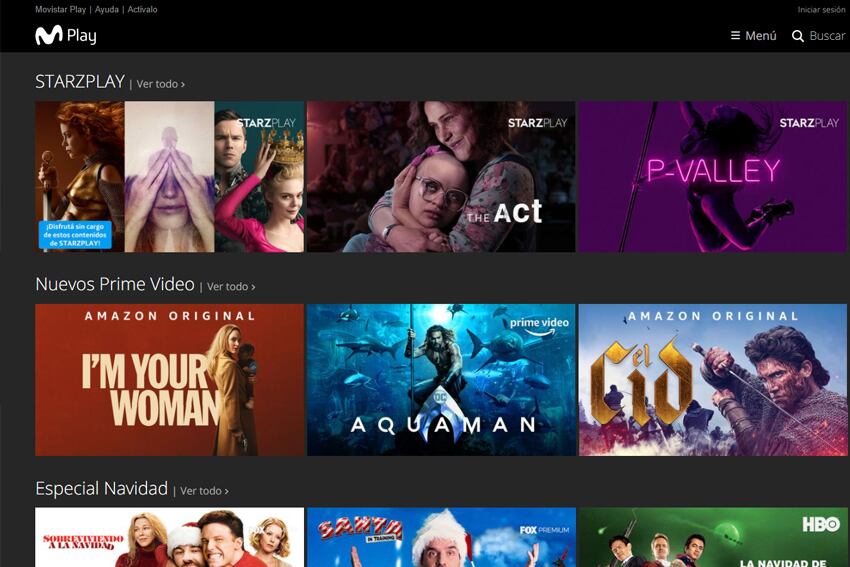 Movistar Play ahora incluye el contenido premium de Starzplay