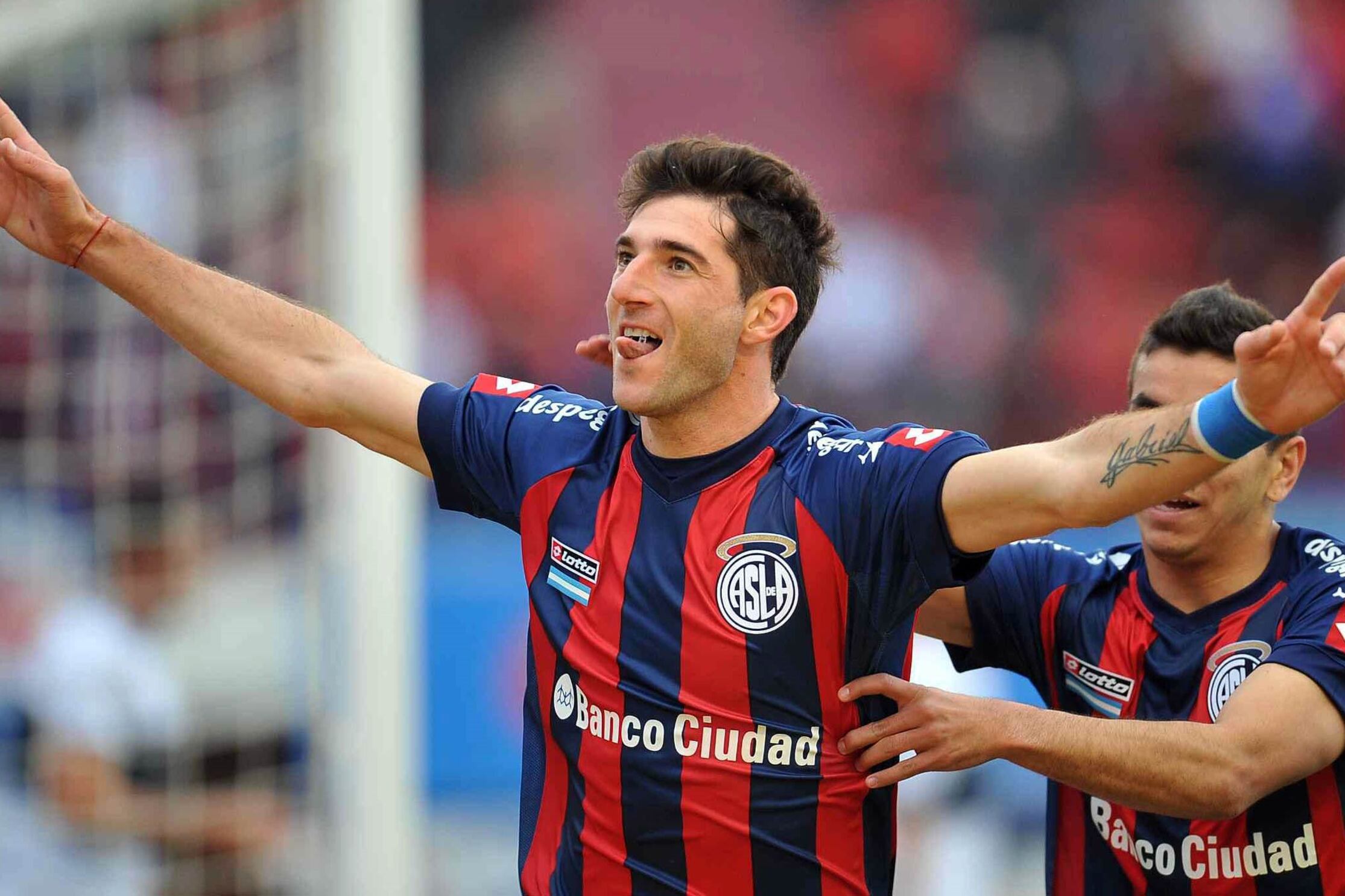 Ignacio Piatti ya festejó 19 goles con la camiseta de San Lorenzo.