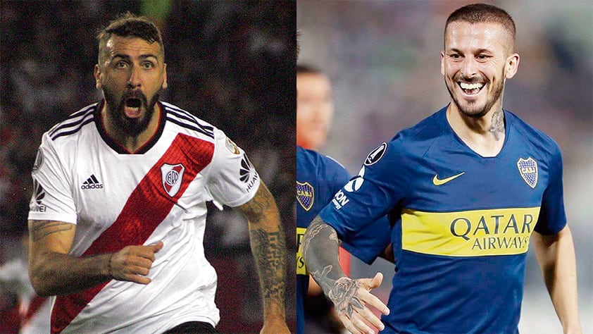 Lucas Pratto y Darío Benedetto, los encargados de que hoy haya gritos de gol.