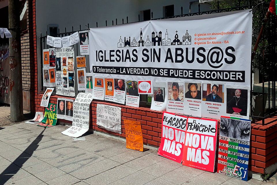 Una manifestación acompañó la lectura del veredicto. 