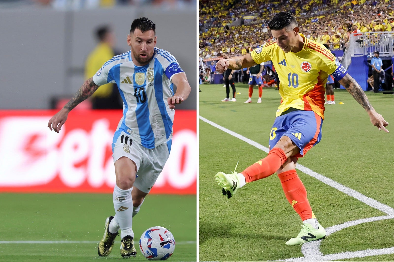 Messi y James Rodríguez engalanarán la final de la Copa América