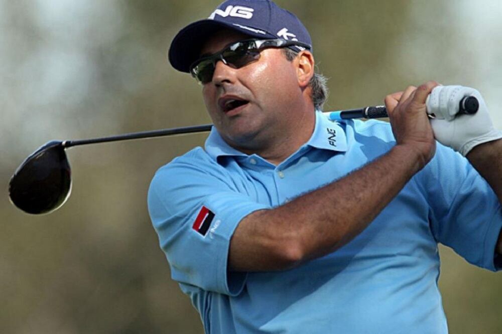 Angel Cabrera está acusado por violencia de género por su ex pareja.