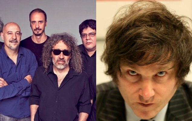 La Bersuit decíoa lo opuesto a Milei en la canción que tomó el economista. 