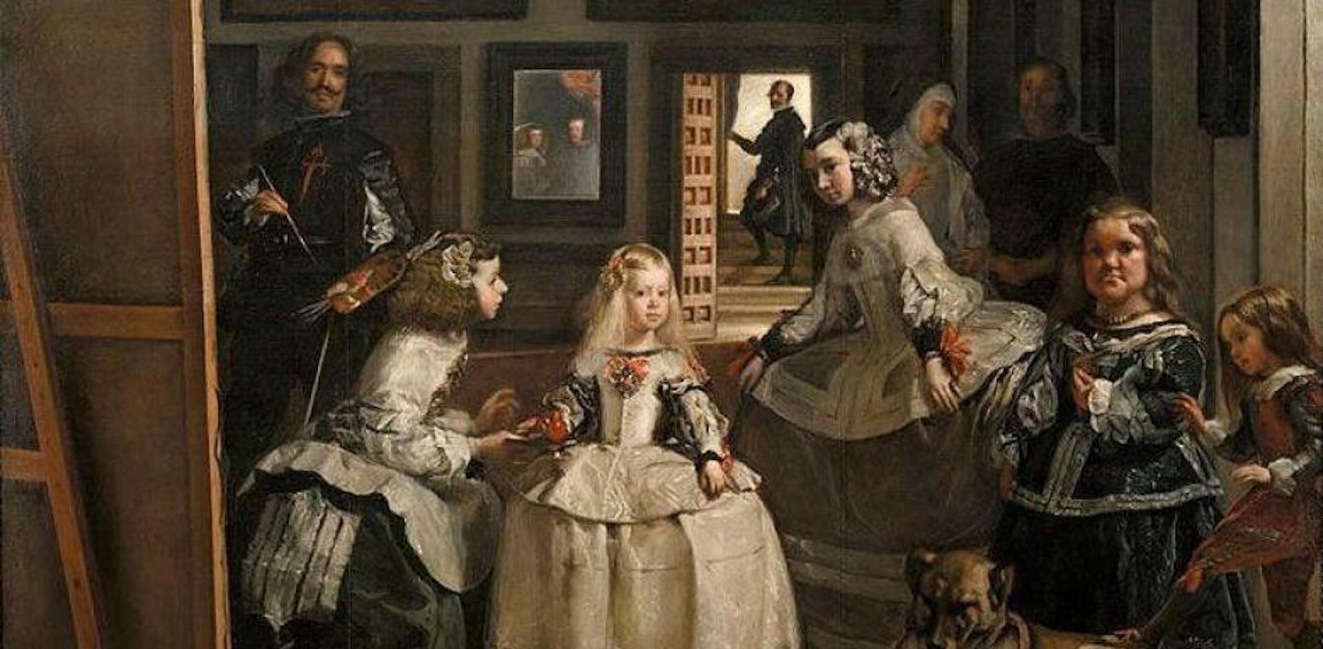 La obra "Las meninas" fue pintada en 1656 por Velázquez.
