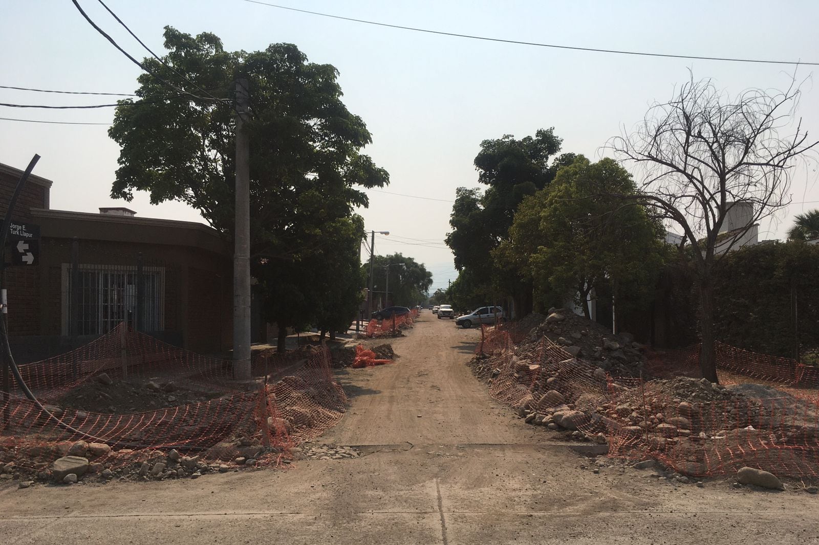 El estado de las calles desde hace seis meses