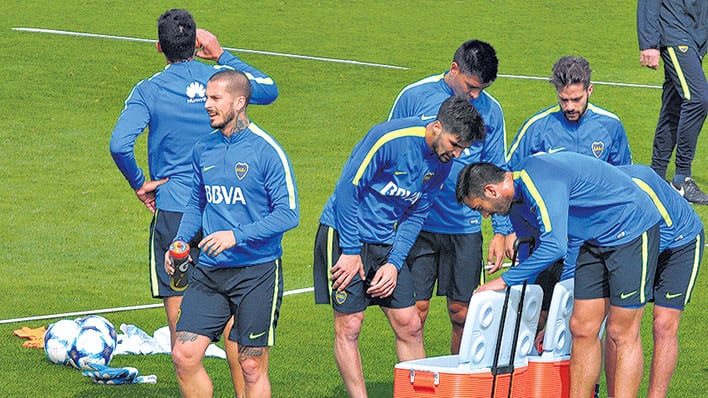 Entrenamiento en Casa Amarilla.