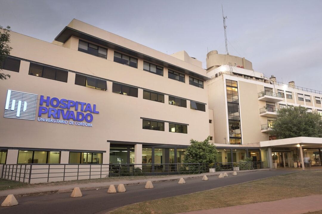 El nene que sufrió el accidente se encuentra internado con un estado delicado en un sanatorio privado de Córdoba. (Hospital Privado Universitario de Córdoba)