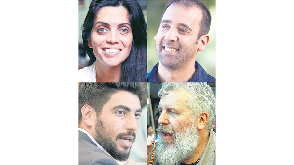 Luana Volnovich, Itai Hagman, Facundo Moyano y Esteban Castro.
