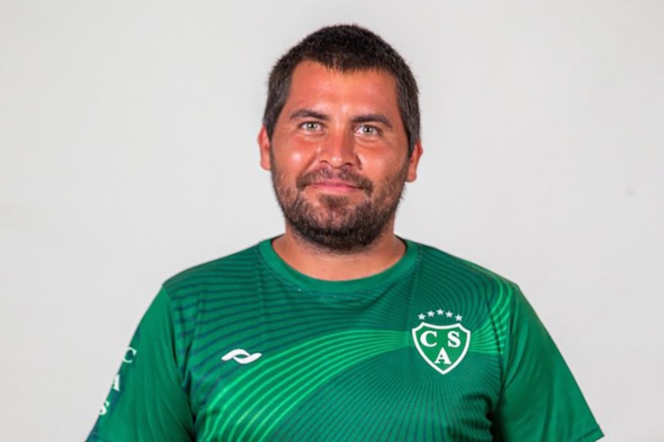 Flavio Federico Quinteros, utilero de Sarmiento de Junín.