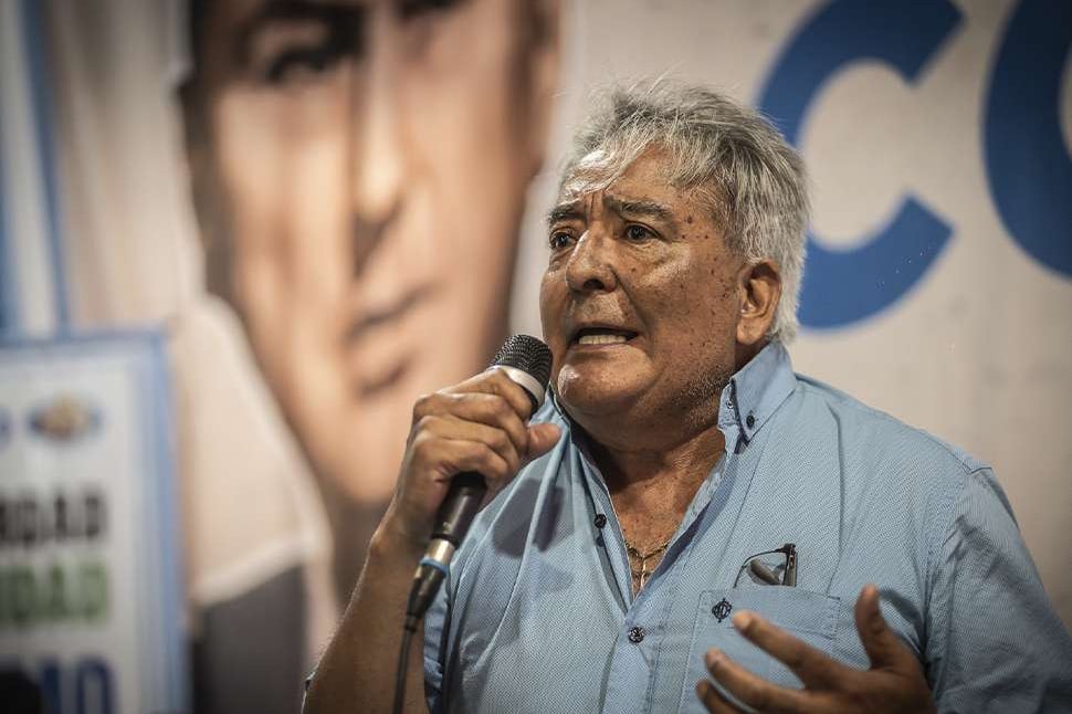 Julio Rubén Ledesma, secretario general de Seoca de zona oeste, encabeza el reclamo.