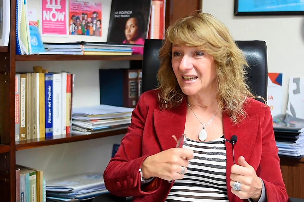 Cynthia Benzion, de la Asociación de Abogadas y Abogados Laboralistas.