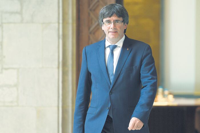 Carles Puigdemont abordará la situación actual en Cataluña tras el referéndum.