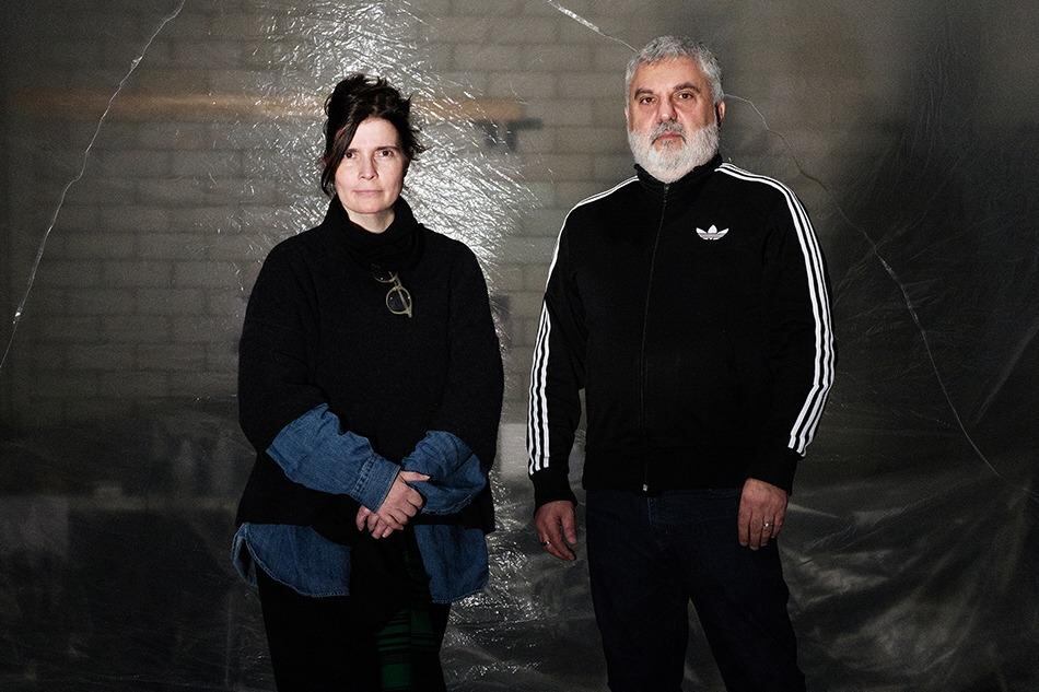 Oria Puppo y Alejandro Tantanian.