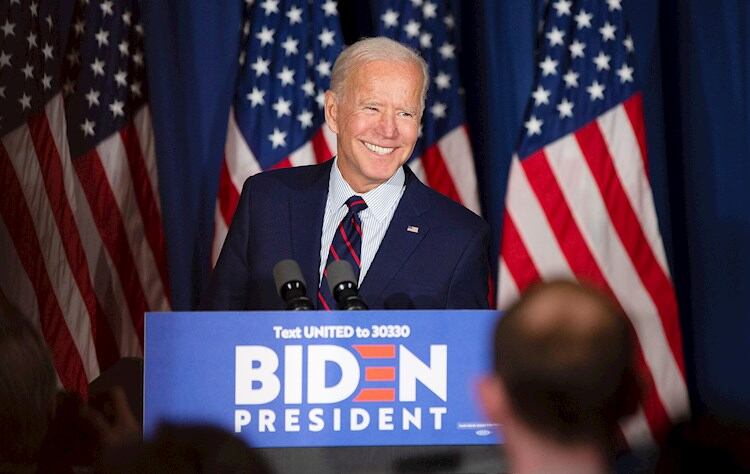 Joe Biden, cerca de ganar la presidencia. 