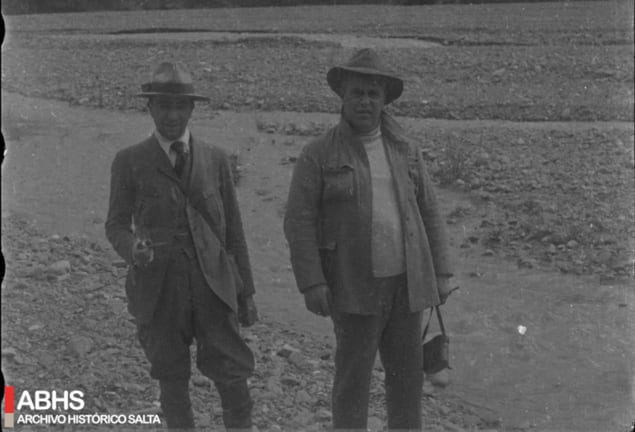 Juan Carlos Dávalos a la derecha de la imagen