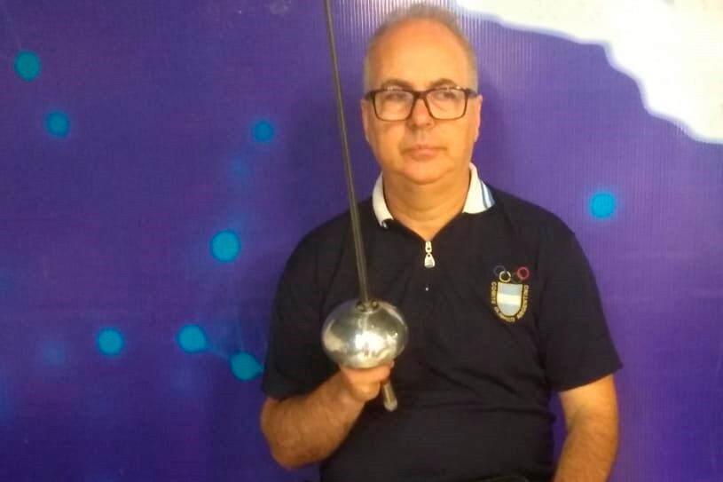 Sergio Turiace, director técnico nacional de Esgrima.