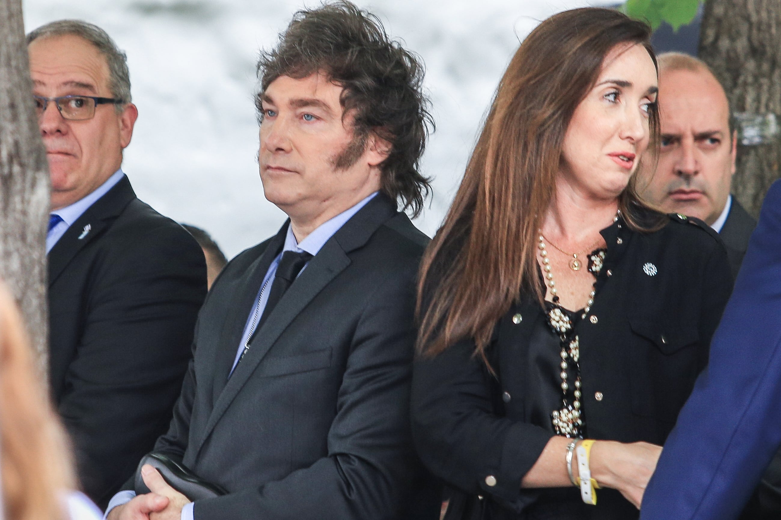 Presidente y vice, distanciados.