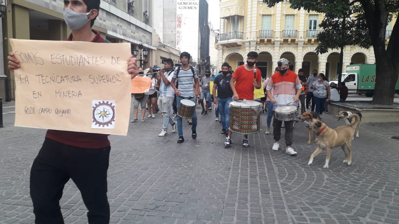 Manifestación en la Capital de Salta