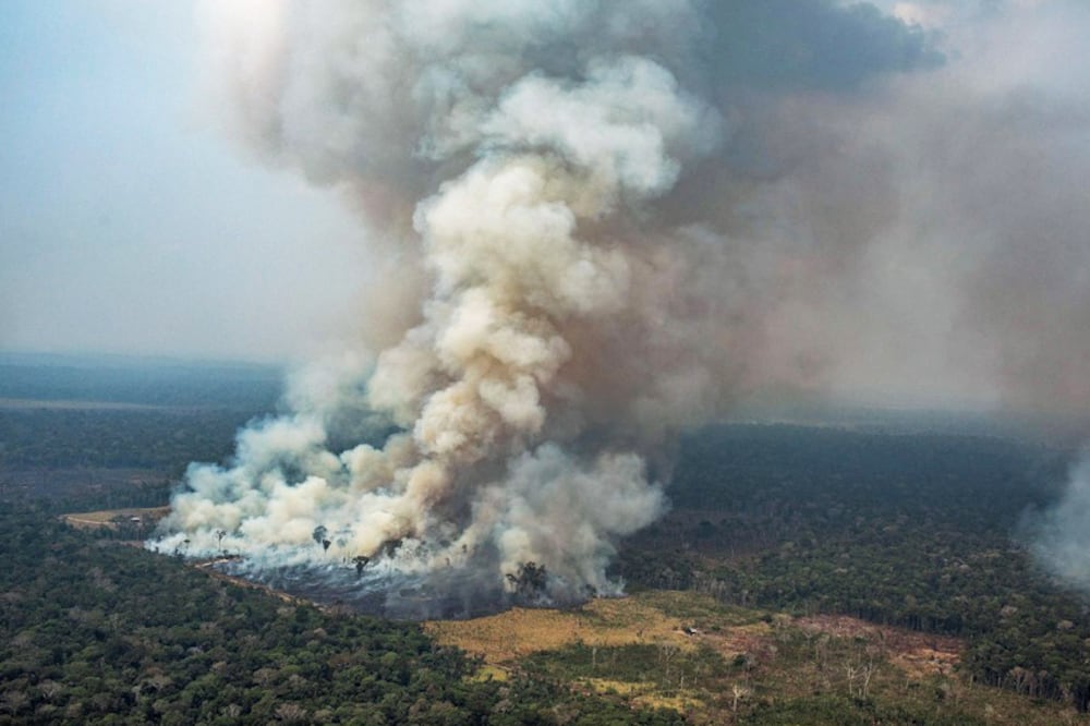 La tala y quema de terrenos amazónicos es una práctica común que permite preparar la tierra para las siembras.