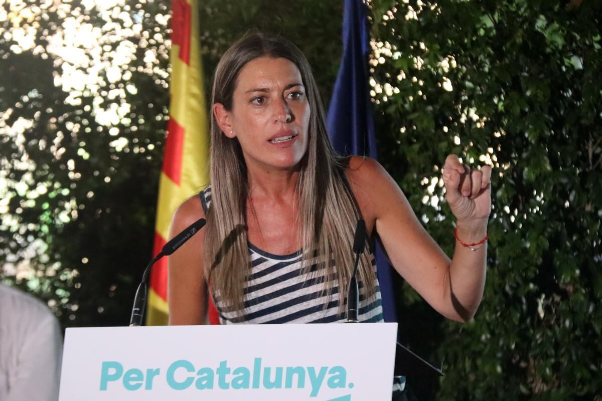 Miriam Nogueras, diputada de Junts per Catalunya