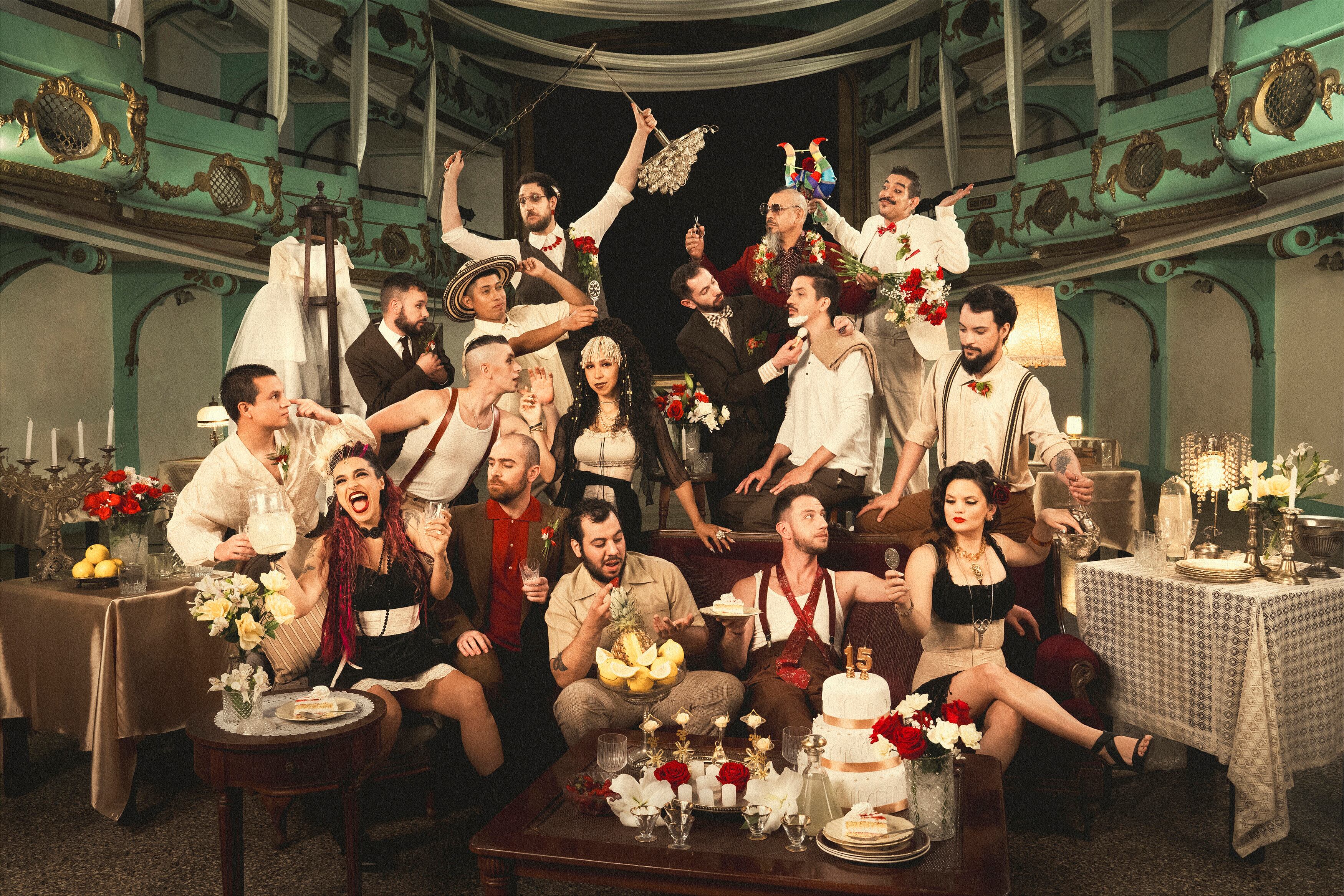 A su menú cumbiero, La Delio agregó dosis de rock argentino, jazz, psicodelia, chamamé, salsa, música andina y merengue