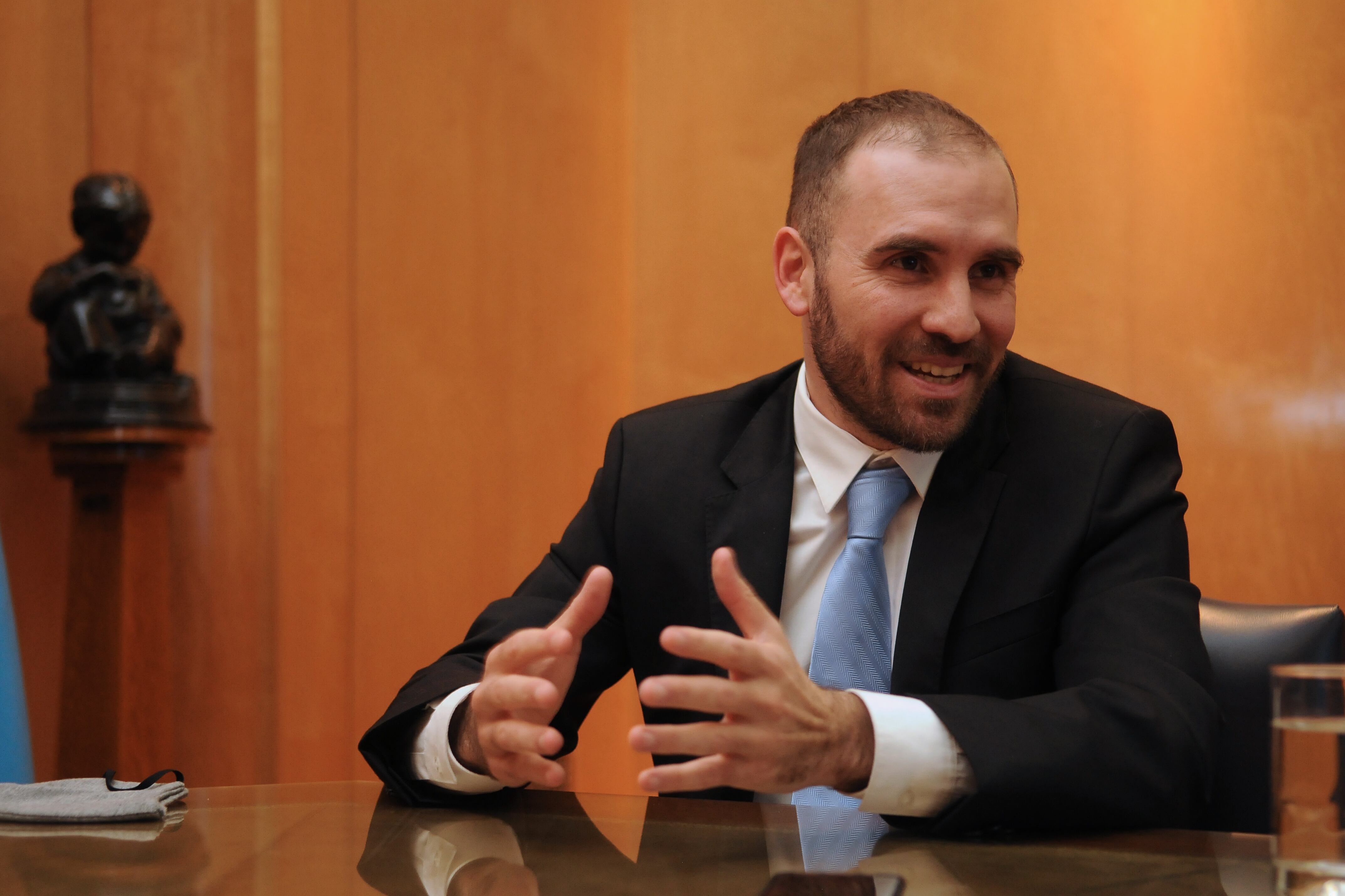 El ministro de Economía, Martín Guzmán.