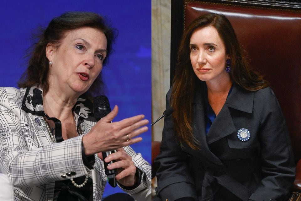 Mondino aprovechó el anuncio del gobierno británico para despacharse contra Villarruel.