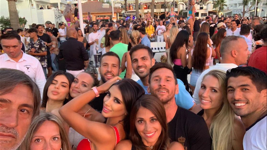 Messi, Jordi Alba, Luis Suárez y Cesc Fabregas, entre otros.