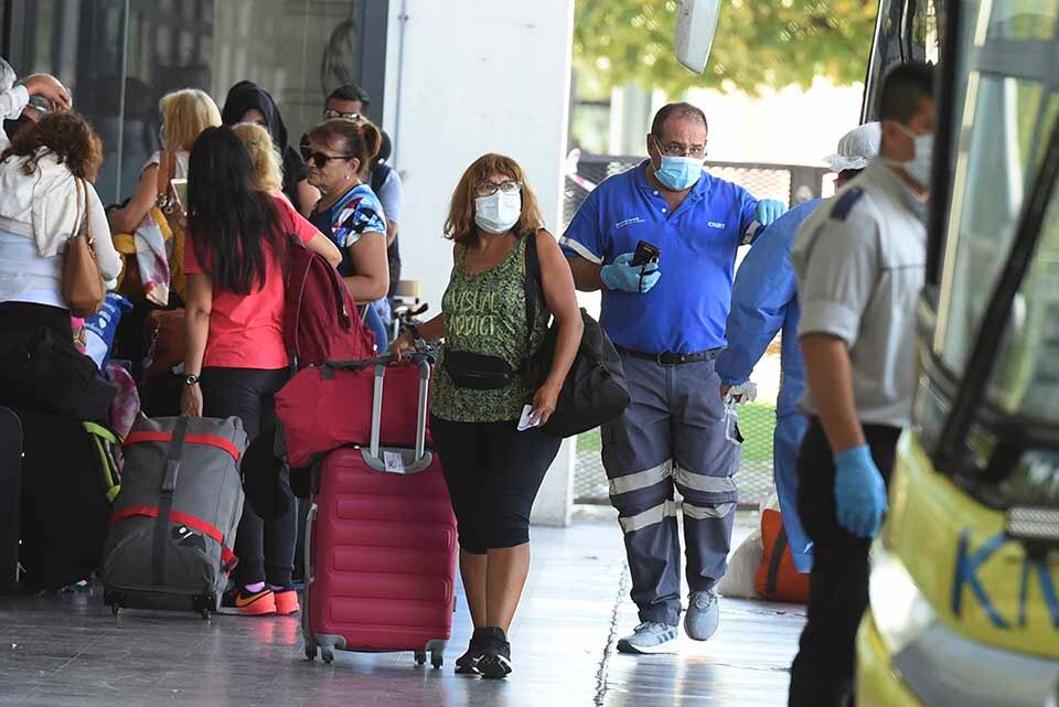 El call center montado como primera línea de atención de la pandemia.