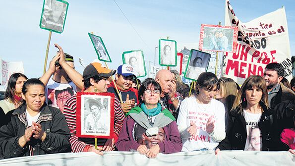En San Miguel del Monte, la participación fue masiva y el reclamo fue unánime.