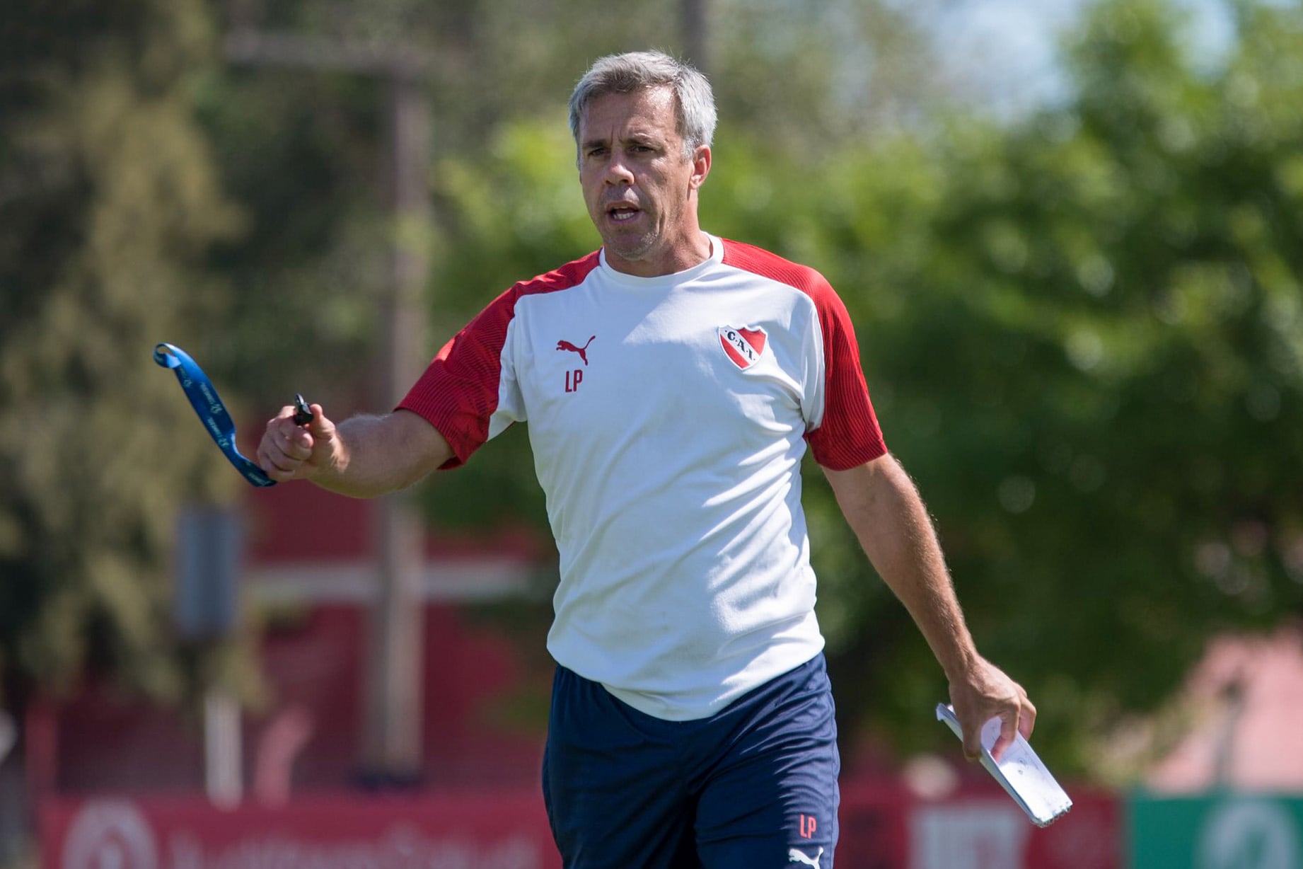 Lucas Pusineri, con confianza en el Rojo.