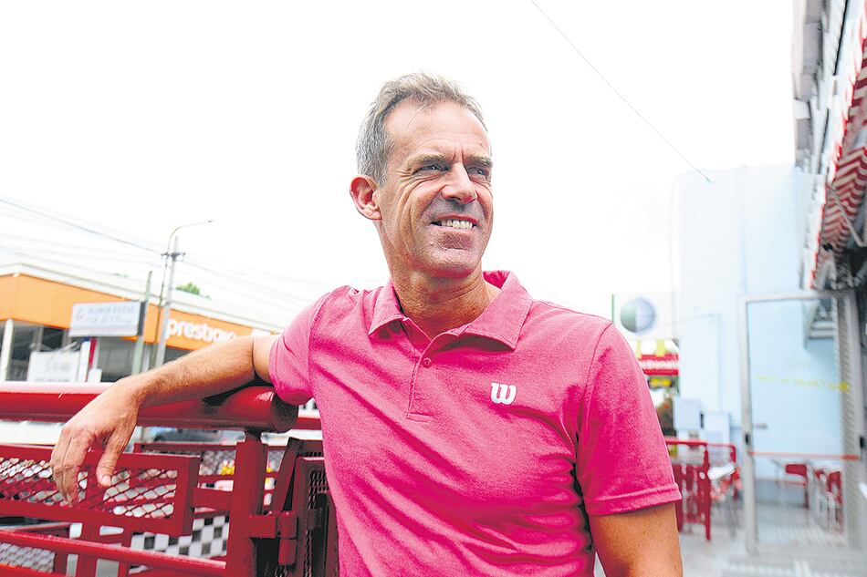 Daniel Orsanic, tranquilo y relajado, ni piensa en la posibilidad de volver a ser capitán.