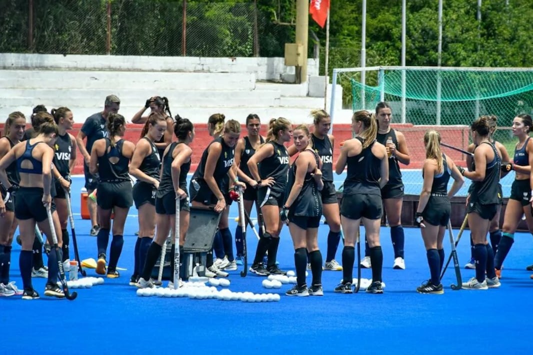 Las Leonas se preparan para el debut en la FIH Pro League.
