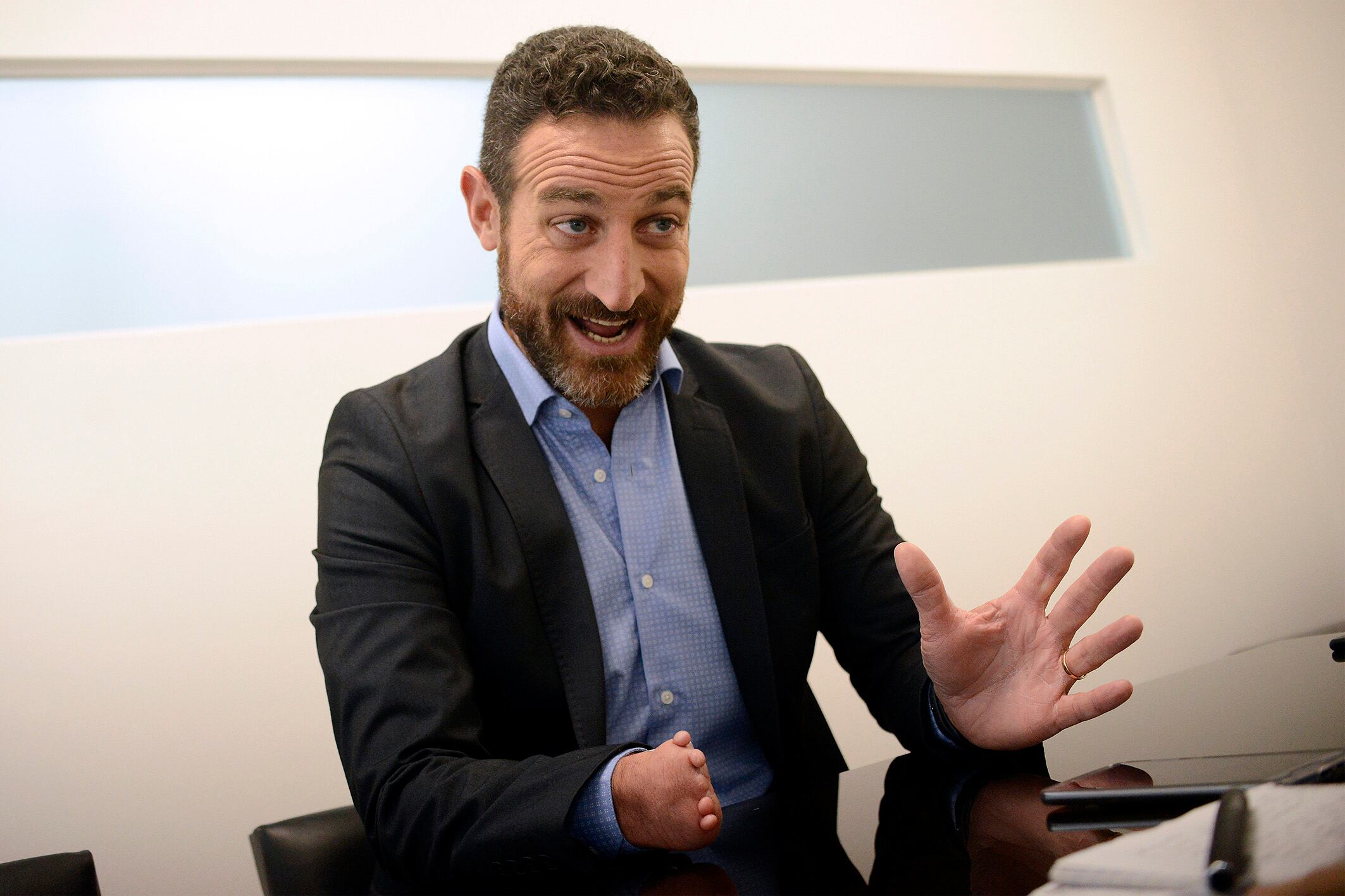 "Hace diez años que tengo en la cabeza el accionar político para ser jefe de la ciudad".