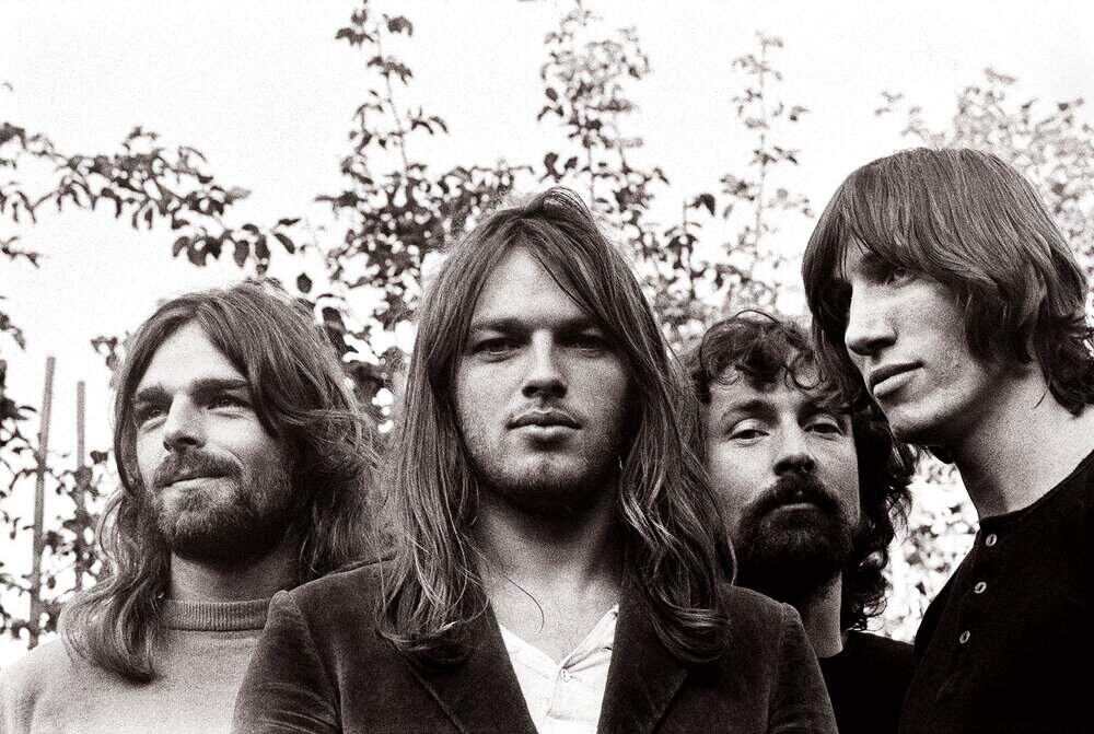 Pink Floyd en 1973, cuando la relación entre los cuatro estaba mejor que nunca.