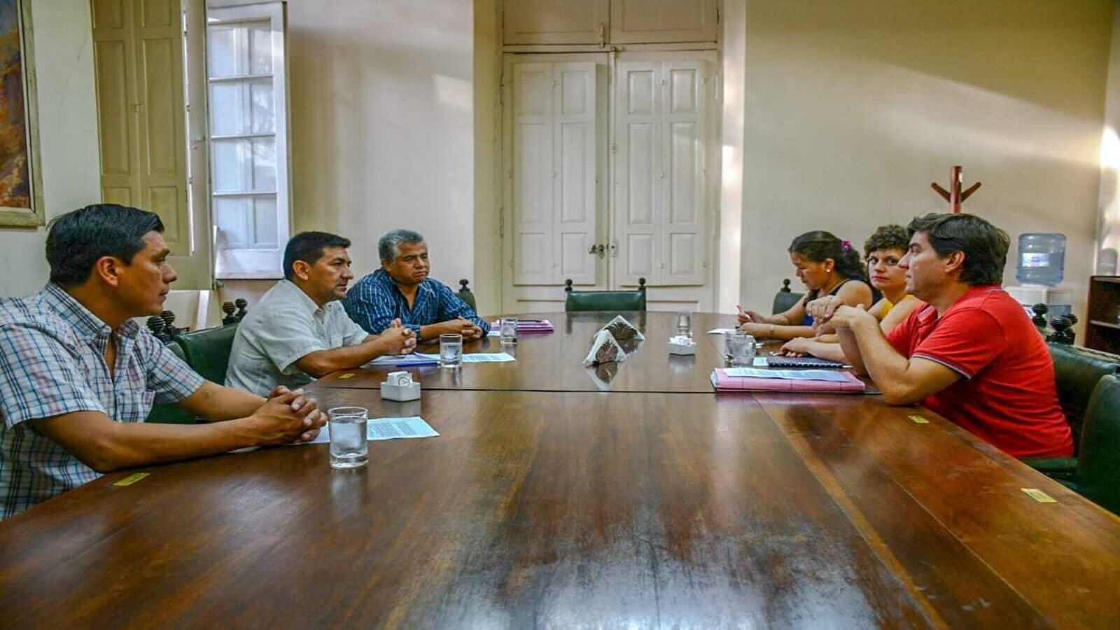 Reunión en la Cámara de Senadores