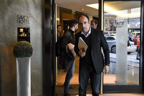 El presidente de la UCR, José Corral.